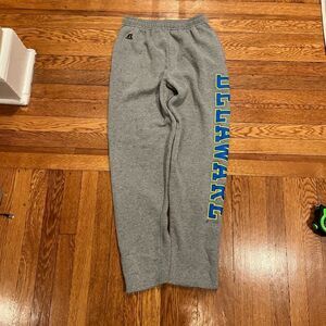Y2K Russell athletic university of Deleware spell out‎ sweatpants